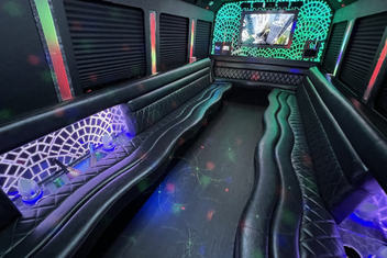 Memphis Limo Bus Interior