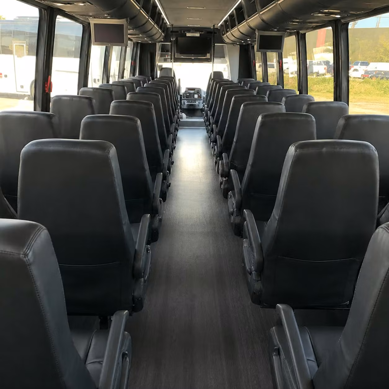 30 passenger minibus interior