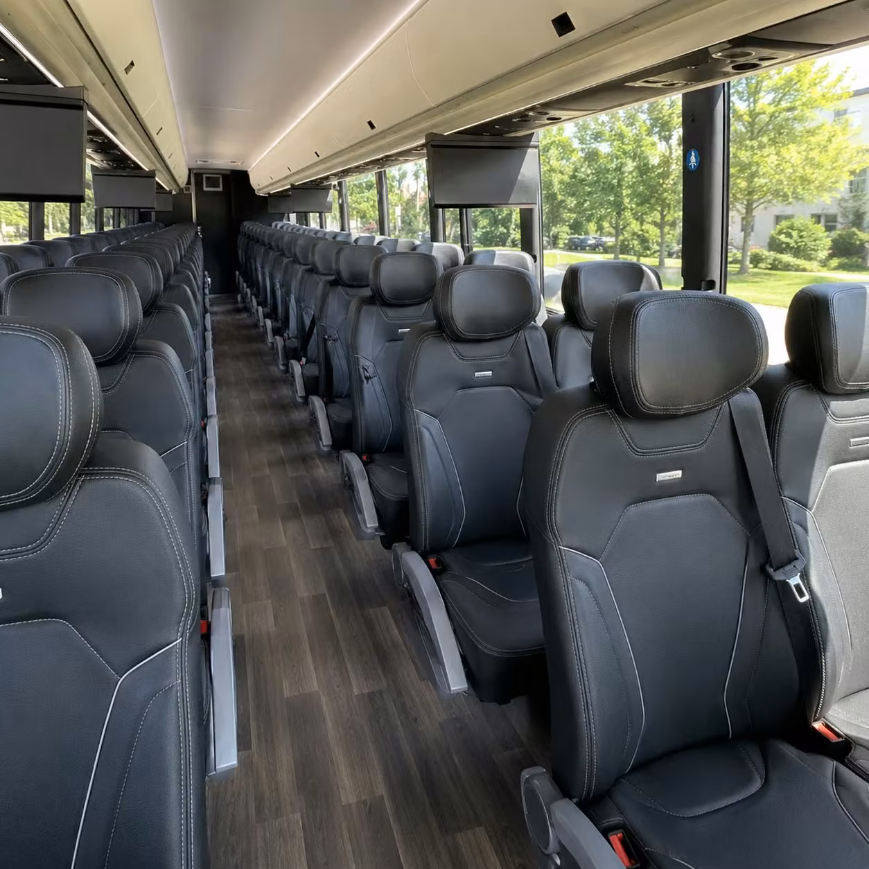 memphis charter bus rental inside