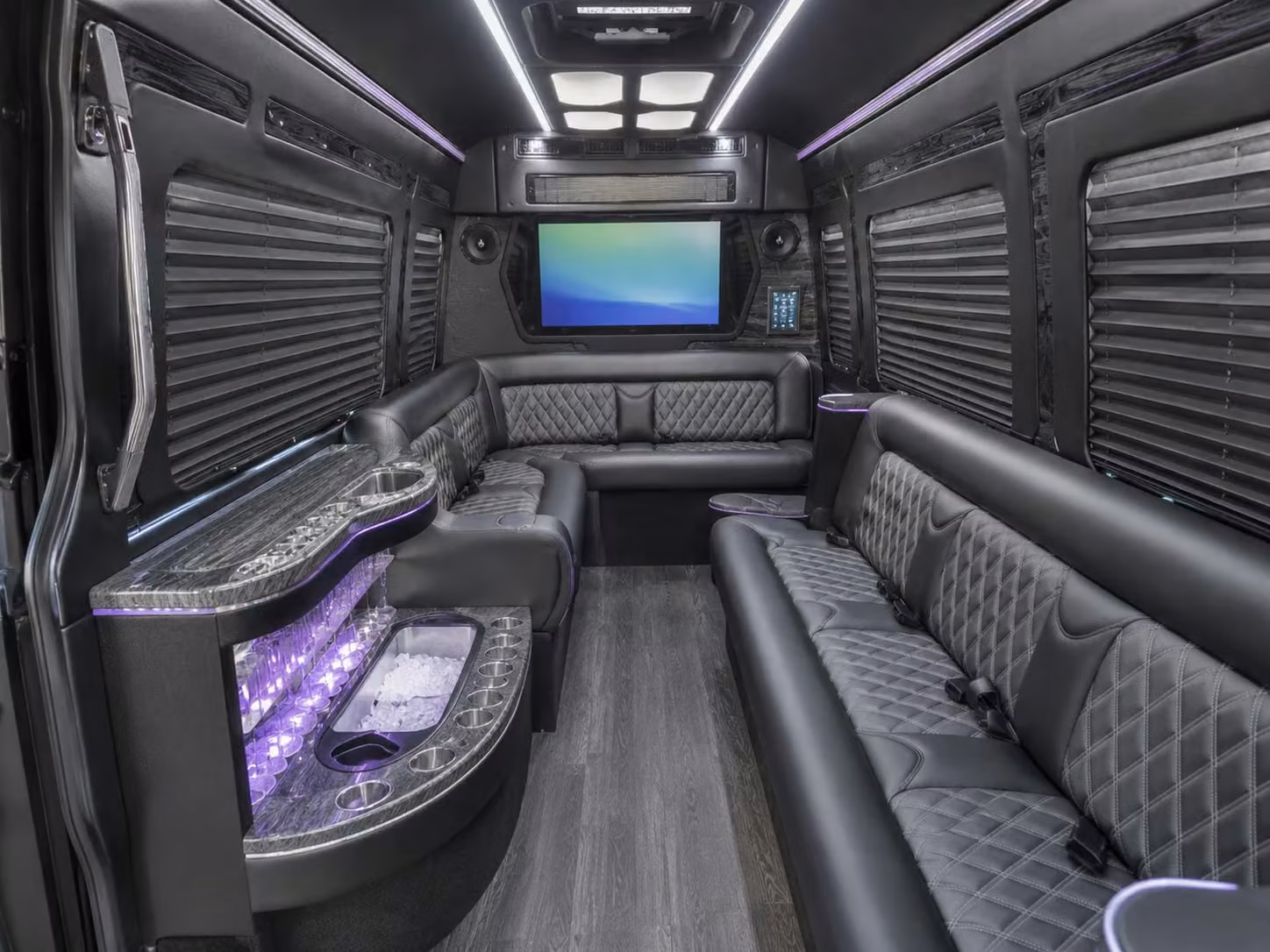 sprinter limousine inside